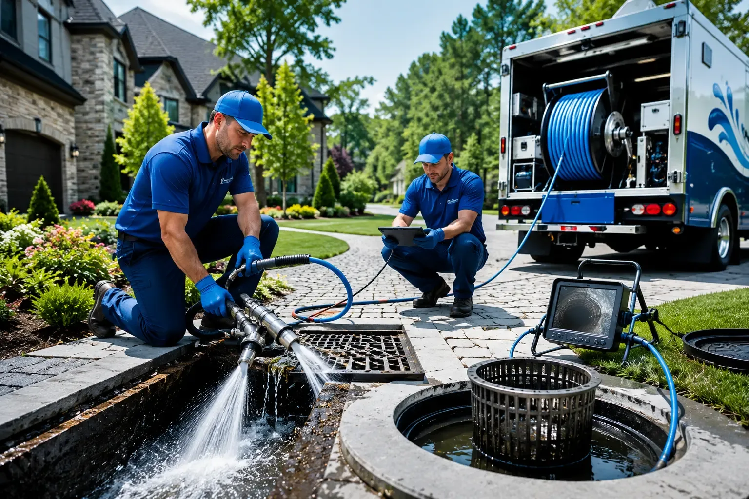 Local outdoor drain cleaning professionals in Clintonville, PA